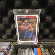 Panini 2014-15 NBA Hoops Joel Embiid Rookie Card #263 Philadelphia 76ers. rookie card picture