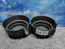 99-06 Chevy Silverado Tahoe Sierra Jump Seat Cup Holder Rubber Inserts Oem Pair