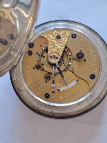 Antique Illinois Springfield Watch Co. Pocket Watch Unknown Date (WORKING!)