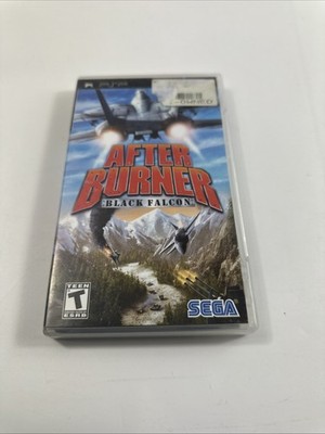 After Burner: Black Falcon (Sony PlayStation Portable PSP 2007) COMPLETE Tested