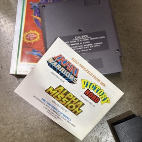 Athena NES hangtab TRUE first print no ikari burst 5 screw complete cib rare