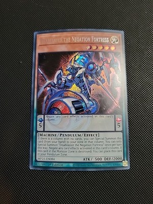 Yu-Gi-Oh! DISABLASTER THE NEGATION FORTRESS MP25-EN084 PRISMATIC SECRET  1ST
