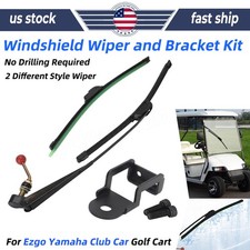 No Drill Universal Golf Cart Windshield Wiper Bracket For Ezgo Yamaha Club Car
