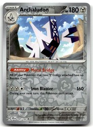 Archaludon 107/142 Stellar Crown Reverse Holo Rare