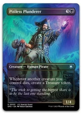 Pitiless Plunderer (Borderless) #5 (Foil) (NM) Special Guests SPG Magic MTG