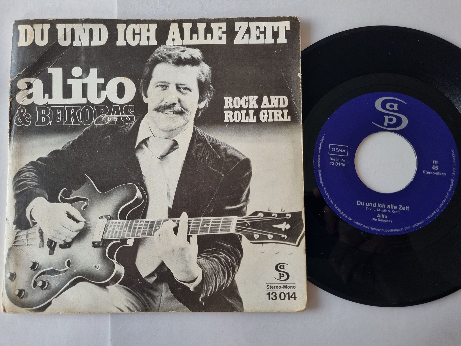 Alito & Bekobas - Du und ich alle Zeit 7'' Vinyl Germany