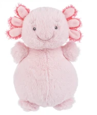 Baby Ganz Bubbles Axolotl Plush Stuffed Animal Toy, 8" tall
