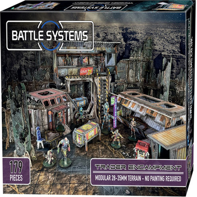 Battle Systems - Modular Tabletop 3D Gaming Sci-Fi Terrain - Perfect For