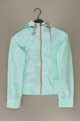   Ladies Eight2Nine Jacket Size 38, M Turquoise Cotton  