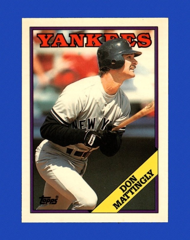 1988 Topps Tiffany Set-Break #300 Don Mattingly NM-MT OR BETTER *GMCARDS*