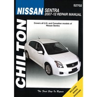 Nissan Sentra 2007-2012 Usa Us Kanada Canada Import Werkstatthandbuch Chilton