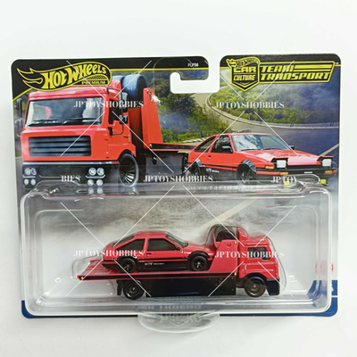 Hot Wheels Team Transport Mix H Set of 4, Ferrari, Toyota AE86 | eBay