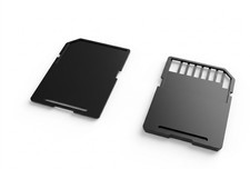 SD Card Replacement Shell - Cracked / Broken Case Repair (2 Pack)