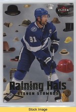2023-24 Upper Deck Fleer Ultra Raining Hats Steven Stamkos #18 READ 1t8r