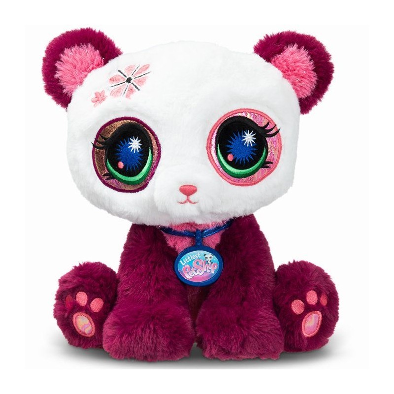 Panda Littlest Pet Shop peluche 25cm pour décorer une chambre d'enfant