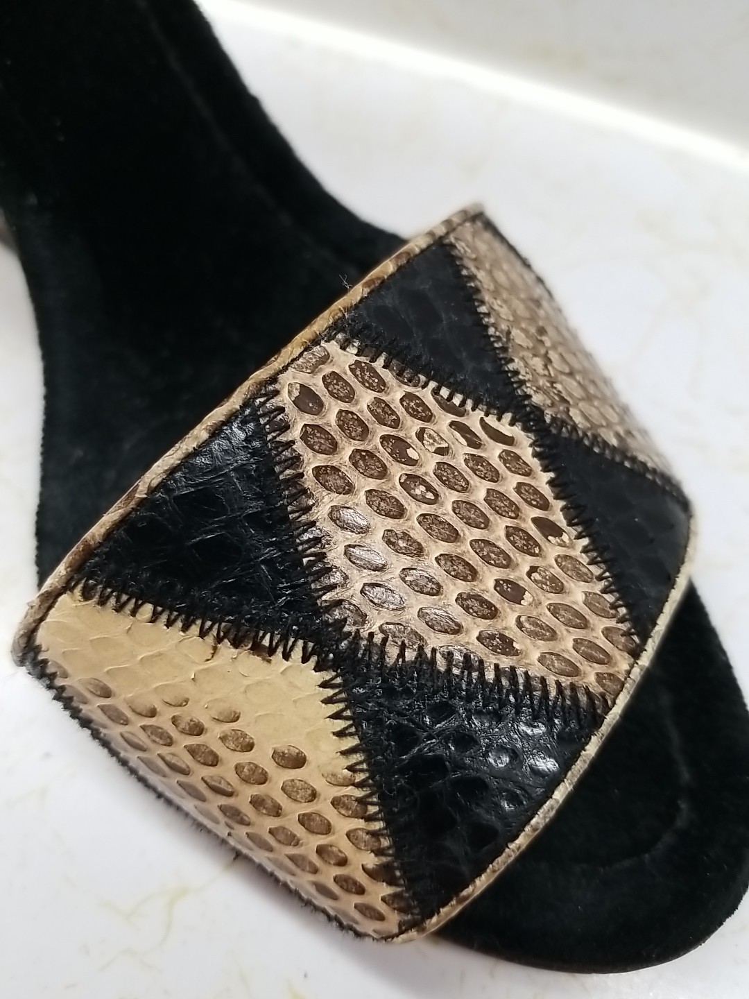 Dolce & Gabbana Ayers Snake Python, Ankle Strap, … - image 6