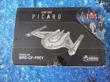 STAR TREK PICARD Collectible Display Model ROMULAN BIRD-OF-PREY Eaglemoss 2021