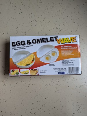 Emson Omelet Wave Microwave Omelet Cooker White