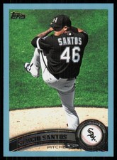 2011 Topps Update Blue Sergio Santos Chicago #US269