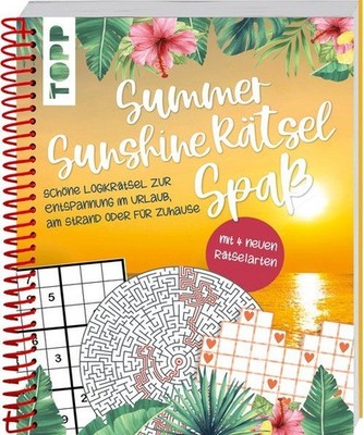 Summer Sunshine Rätselspaß Schöne Logikrätsel zur Entspannung im Urlaub, am Stra