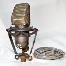 RCA KU-3A Unidirectional Ribbon Microphone Vintage Used Junk Condition