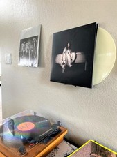 Wall Mount Vinyl Record Display/Shelf 2-pk - Display Your Albums Without Da...
