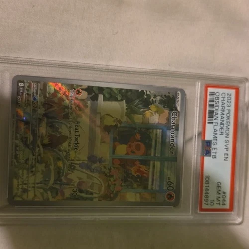 Pokémon Charmander SVP 044 Scarlet & Violet Promo Holo PSA 10/9 2023