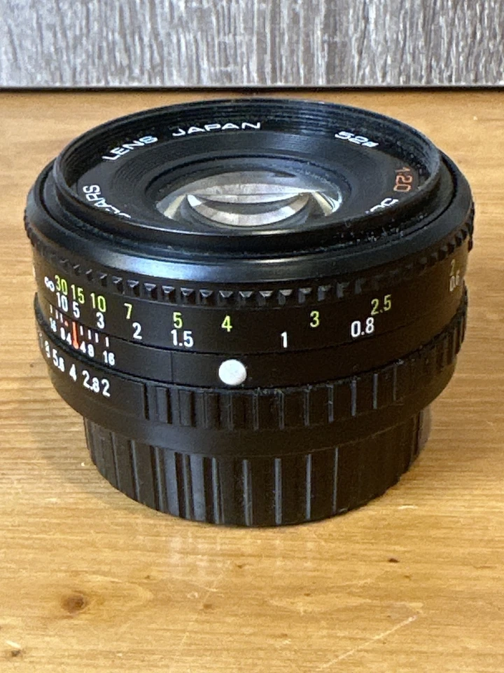 Auto Sears 50mm f2.0 Prime Lens Japan Manual Focus 52mm SLR Film Camera - Image 2 of 4