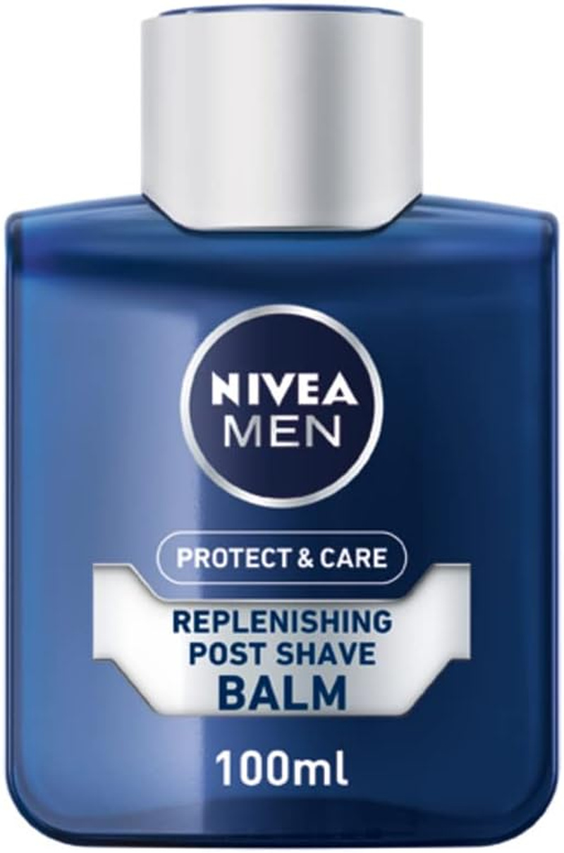NIVEA MEN Post Shave Balm 100ml Protect & Care Aloe Vera Beard Aftershave