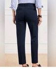 Talbots size 6 women's navy blue lightweight Ponte Hampshire ankle pants — photo 1