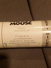 Disney Baby Mickey Mouse Wall Decals By Lambs  Ivy, 810048 Gray and Yellow Rare