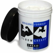 Elbow Grease Orginal Formular Cream Oil Based Lube Male Lubricant for Men 4 oz