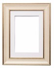 Shabby Chic Picture Frame, SC Photo Frame Poster Frame With Bespoke Mount  CREAM