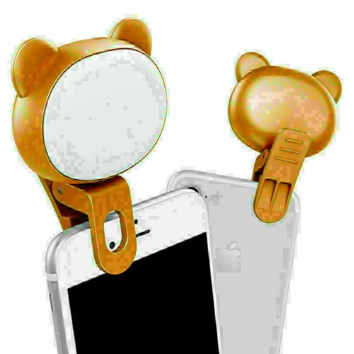 Portable 16 LED Selfie Flash Fill Flash Light Fit Samsung iPhone # po - 第 13/13 張圖片