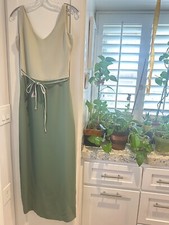 Lazaro Mother Of The Bride Dress Set With Matching Beaded Jacket, Shoes, Tights