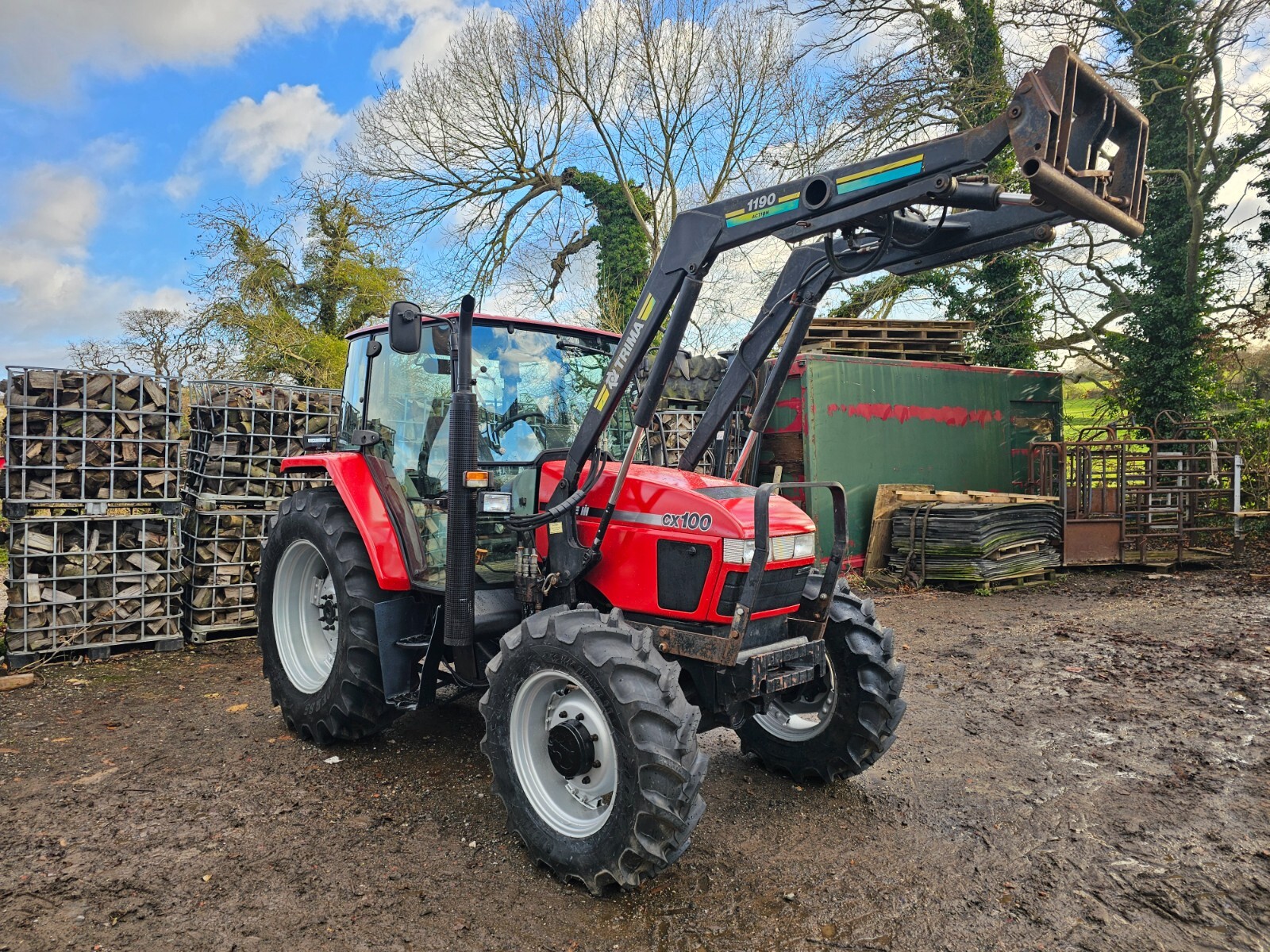 Case Cx100 4x4 tractor with loader shuttle F/R 07882703460 eBay