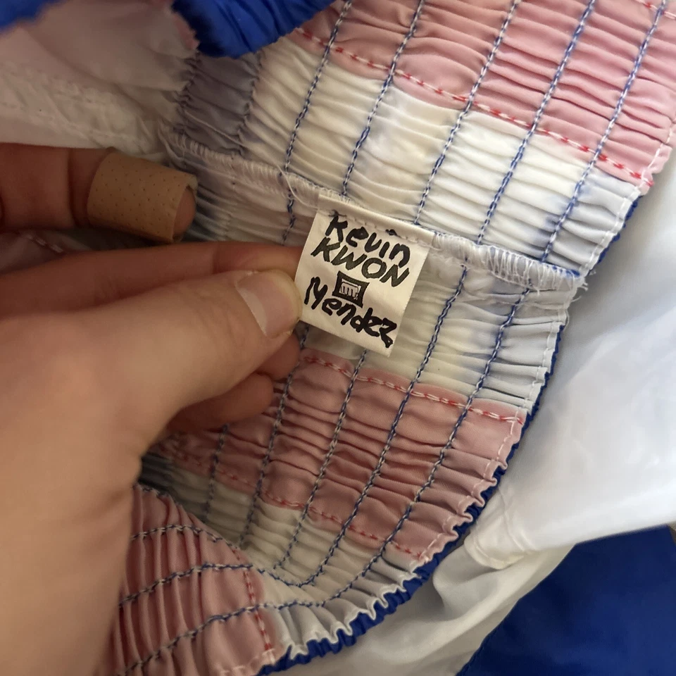 Boxer Fighter Kwon EE. UU. Pantalones Cortos Talla Mediana Cintura Flexible Disfraz de Halloween Foto 3 de 4