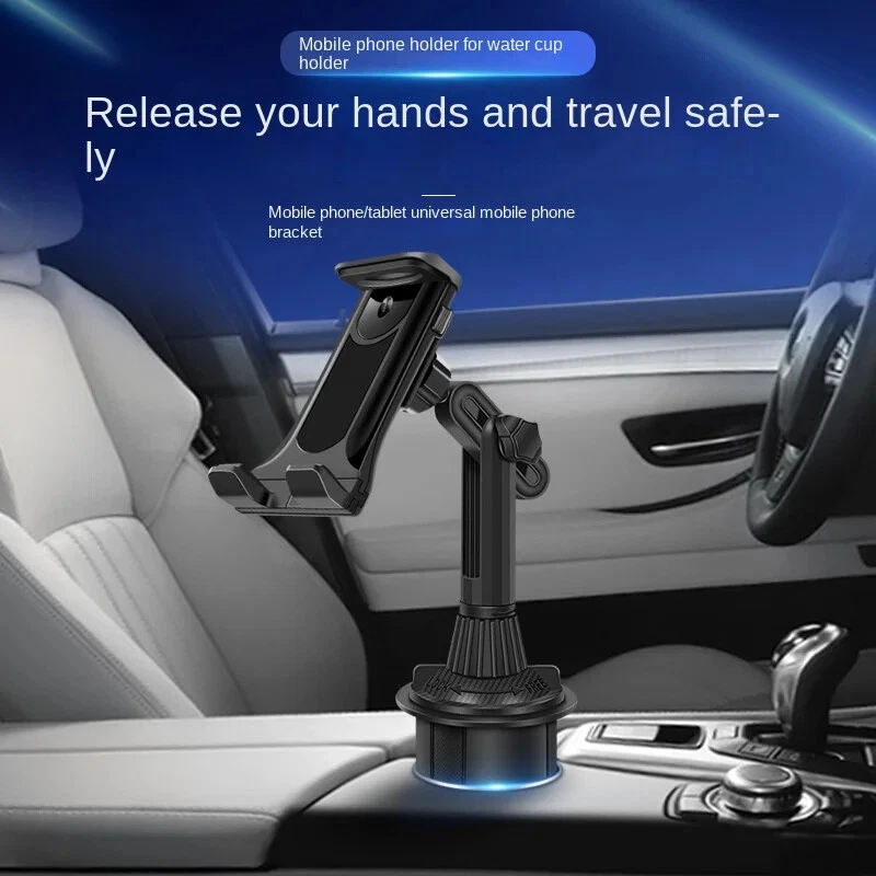 Car Mount Car Cup Holder Phone Stand For 4.7-12.9" iPhone iPad Tablet Universal - Image 2 of 4