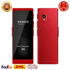 Vasco Translator V4 108 Languages, 200+ Countries Lifetime Free Data, Ruby Red