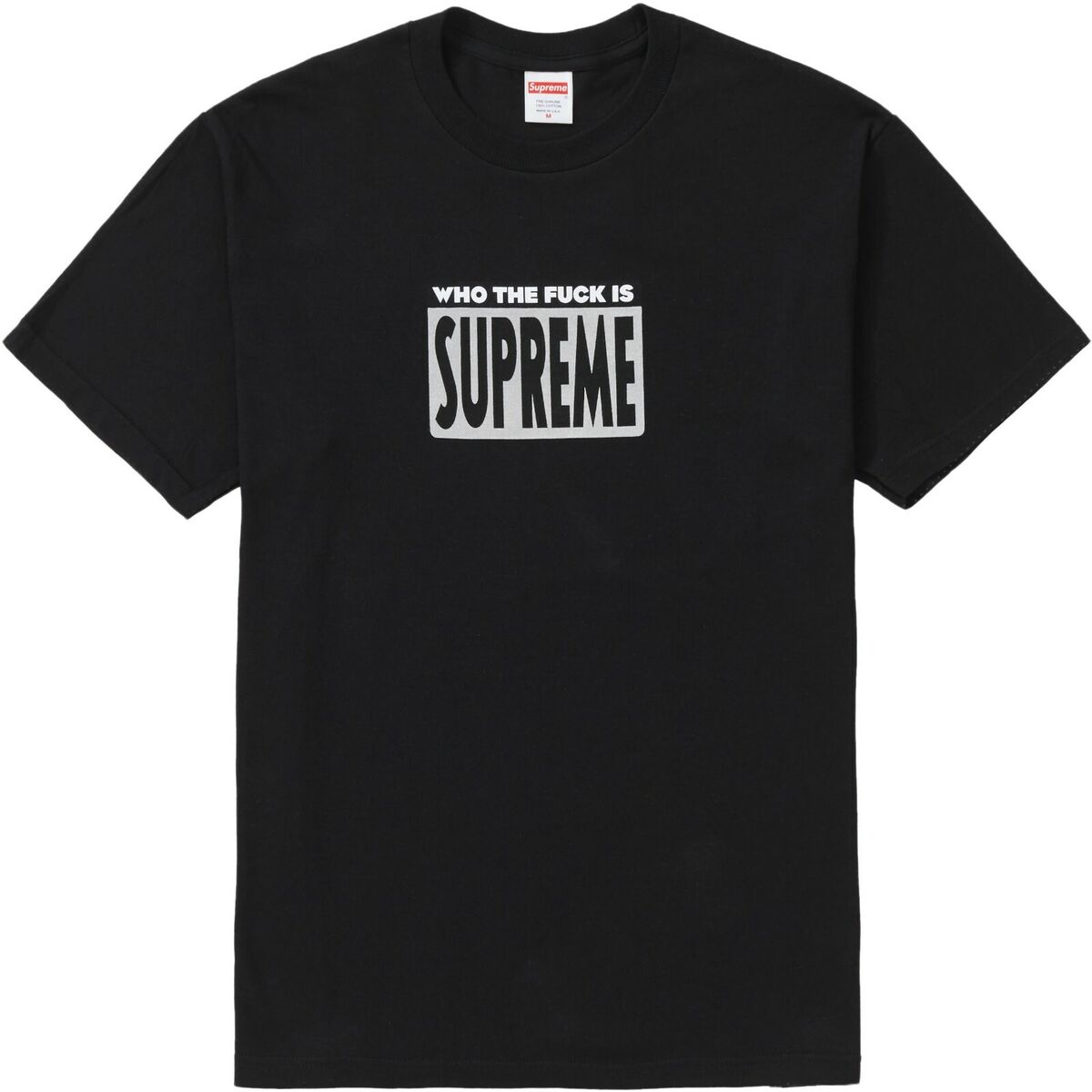 supreme  Who The Fuck Tee