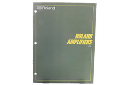 ROLAND AMPLIFIERS Vtg 1984 Catalog 14 Pgs JC, Super Cube, Spirit, BN Series VG!
