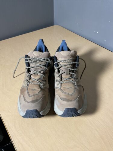 ¡BONITO! Zapatos de senderismo Hoka One One Anacapa Low Gore-Tex GTX ojo de tigre talla 10 - Imagen 2 de 11