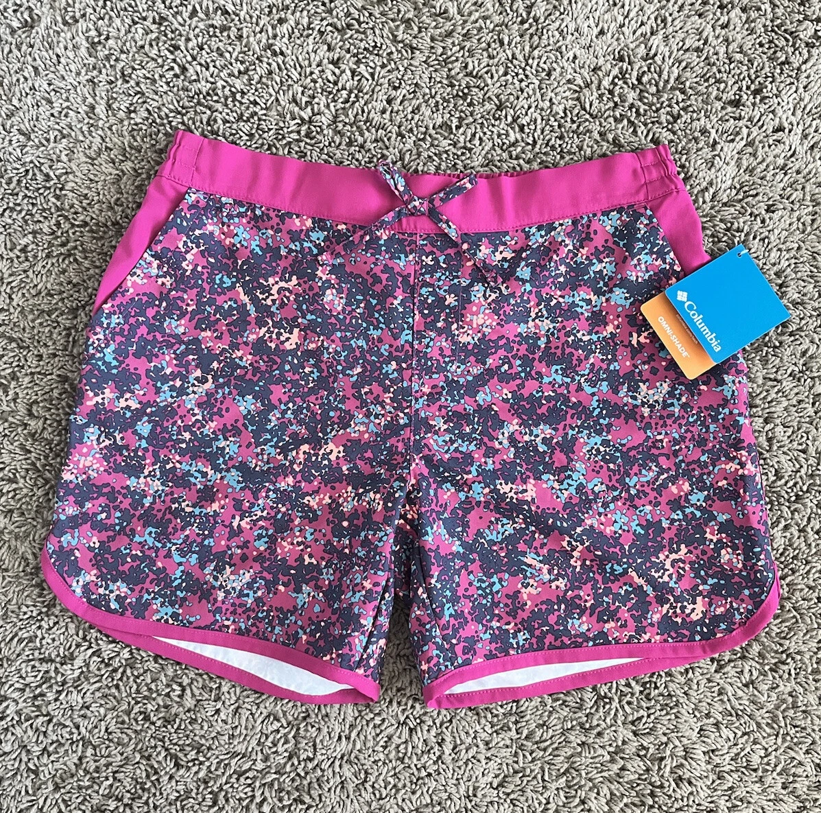 Shores Size | 14/16 Mermaid Omni-Shade Youth eBay Shorts L Girls Columbia Sandy Board