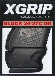 X Grip For G26 27c Gen5 Fits 19 23 Magazine In Glock 26 27 Same Day Fast Ship Ebay