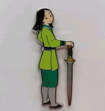Disney Pin 2022 Princess Pose Princess Mulan w/Sword New Free Shipping