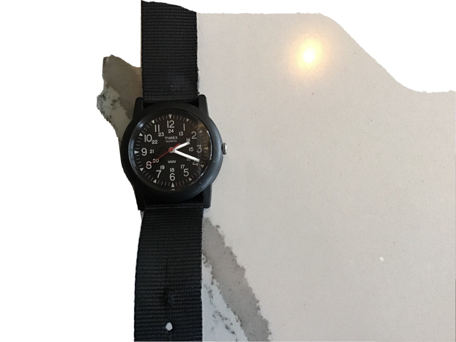 Timex Military Field Black Resin Nylon Strap Analog Watch Unisex