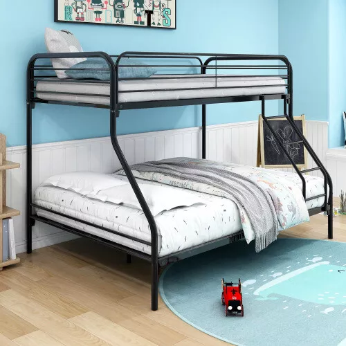 Heavy Duty Metal Bed Frames Twin Over Full Metal Bunk Bed Kids