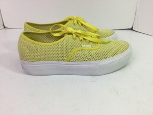 vans platform yellow
