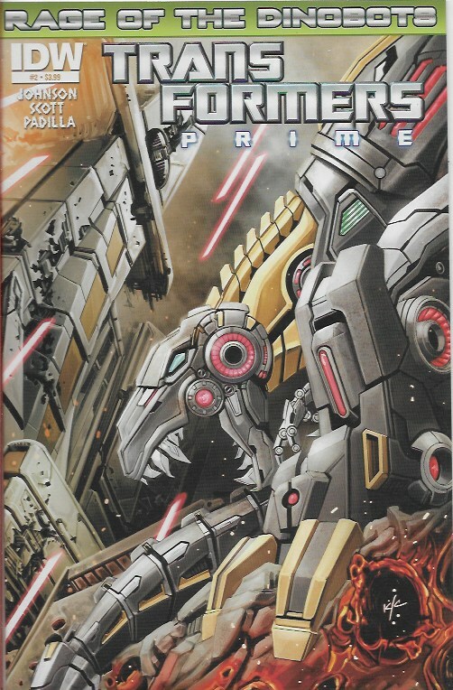 TRANSFORMERS Prime - RAGE OF THE DINOBOTS #2 - Back Issue (S)