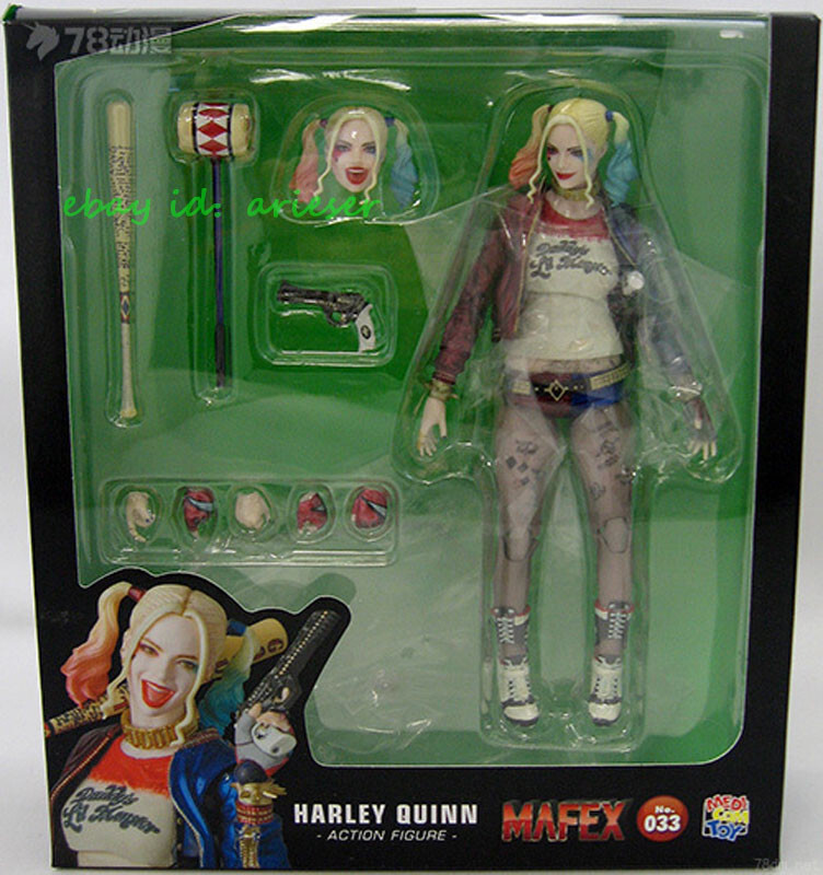 MAFEX 033 ハーレイ・クイン フィギュア Medicom Toy Mafex No.033 Harley Quinn Suicide Squad Action